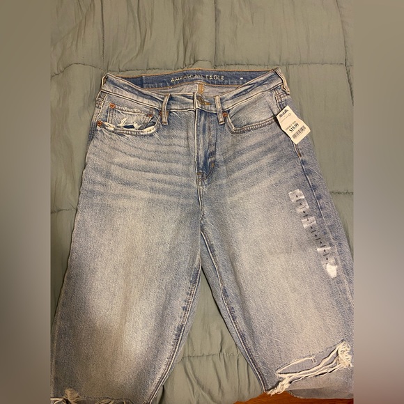 American Eagle Boot Cut Ripped Jeans - Picture 2 of 10